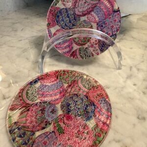 Colorful Easter coasters